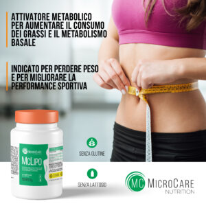 MicroCare Nutrition | MC Lipo packaging e infografica marketplace