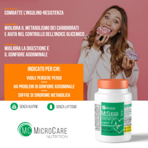 MicroCare Nutrition | MC Sugar packaging e infografica marketplace